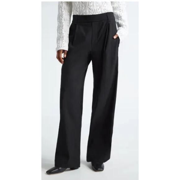 Vince Pants - Vince Straight Leg Linen Blend Pull-On Pants Size‎ Large